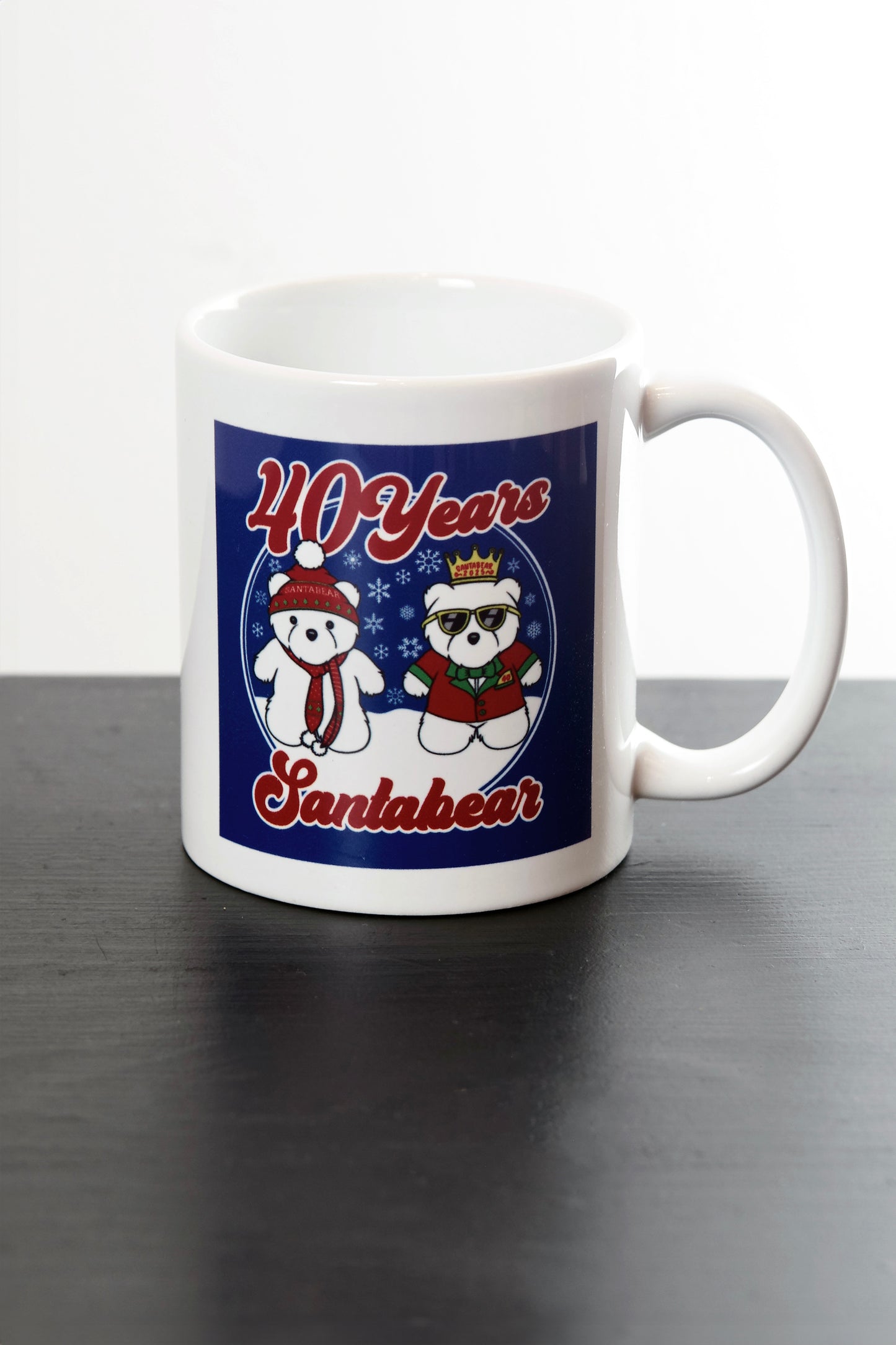 40th Anniversary Santabear coffee mug